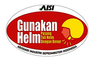 AISI Supports FAMI Road Safety Programs. Have been distributing 125,000 “Helmet On” Campaign Stickers
